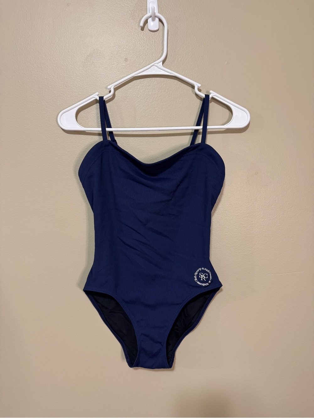 Sporty & Rich Navy One-Piece Swimsuit